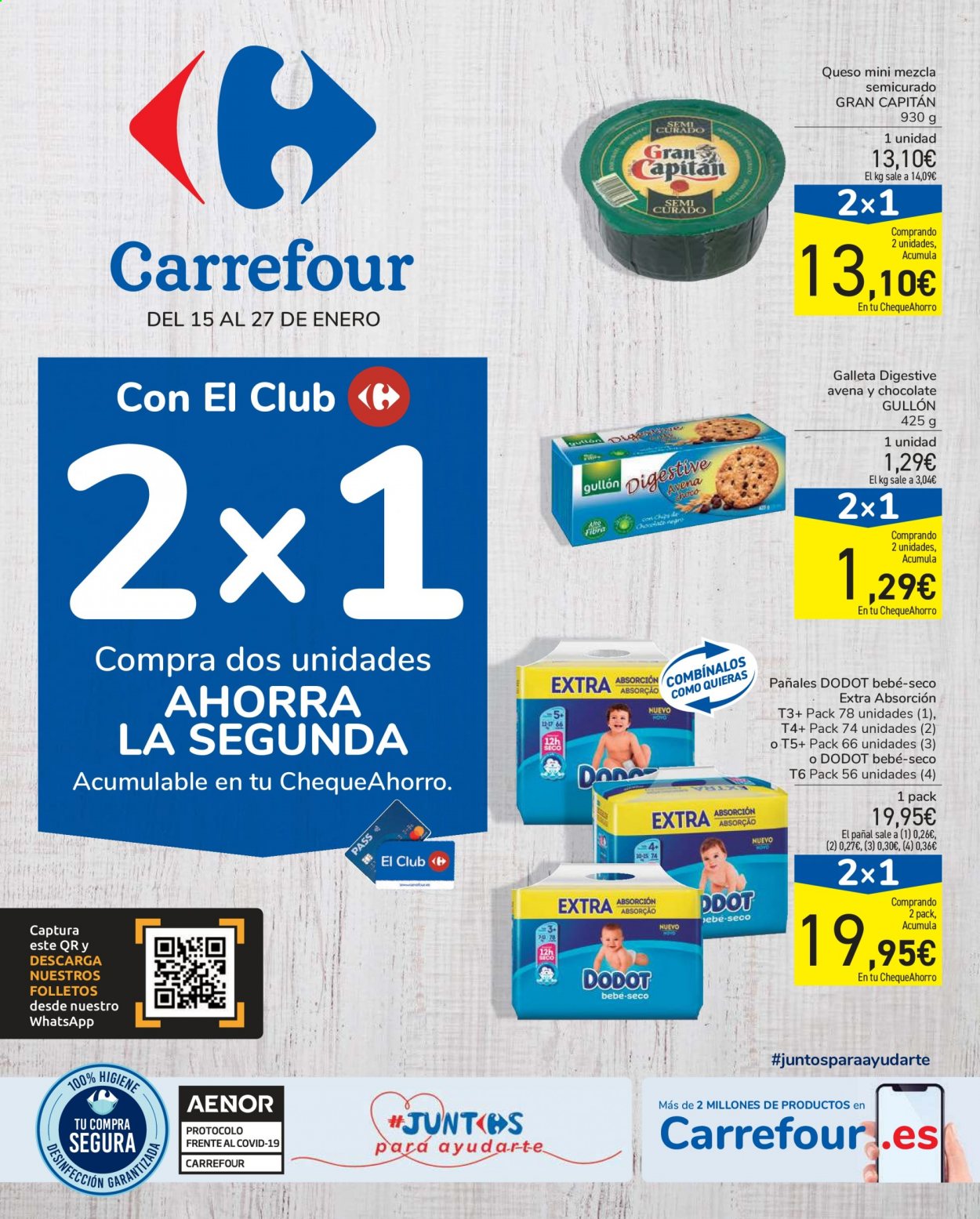 Folleto vigente Carrefour  - 15.1.2021 - 27.1.2021.