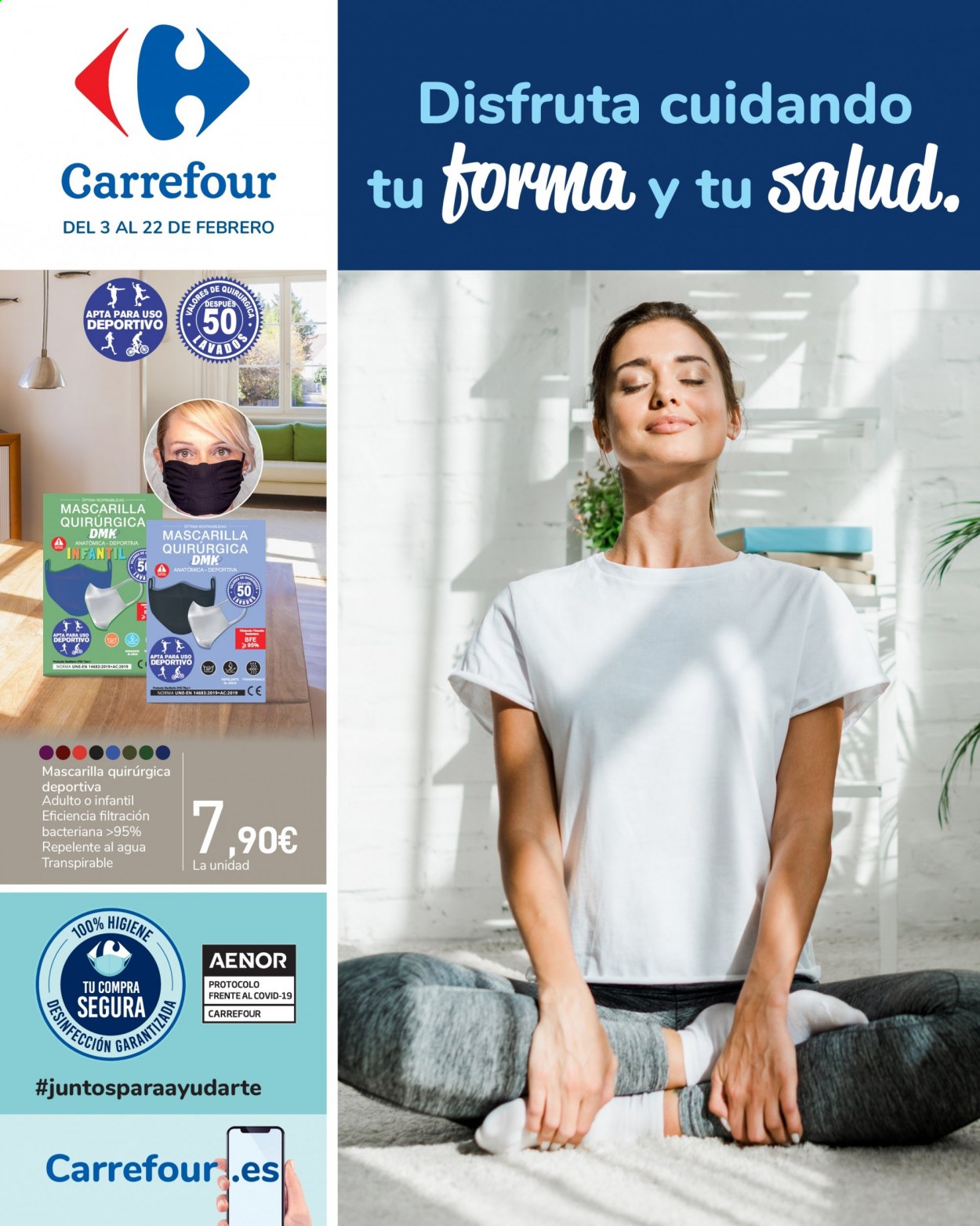 Folleto vigente Carrefour  - 3.2.2021 - 22.2.2021.