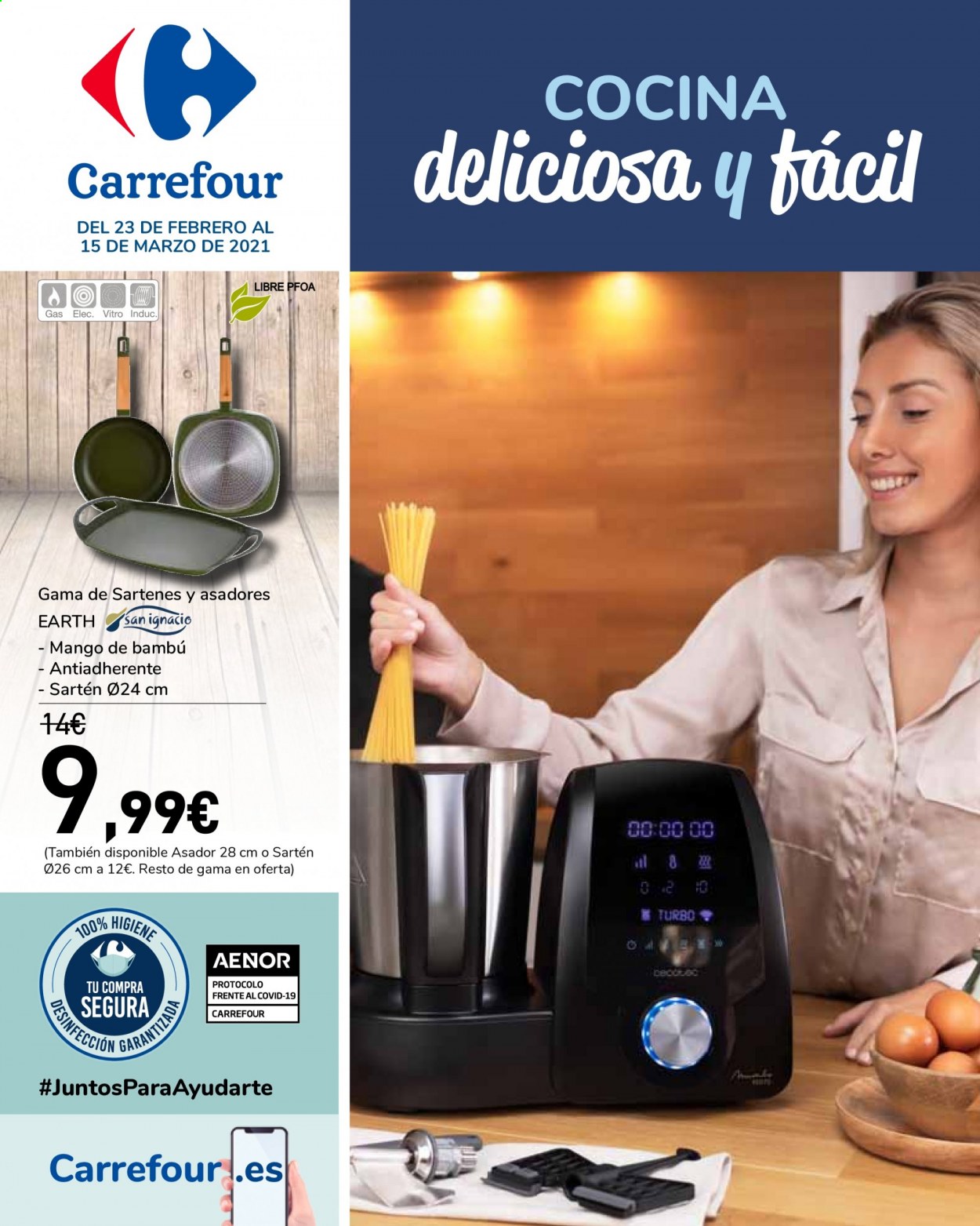 Folleto vigente Carrefour  - 23.2.2021 - 15.3.2021.