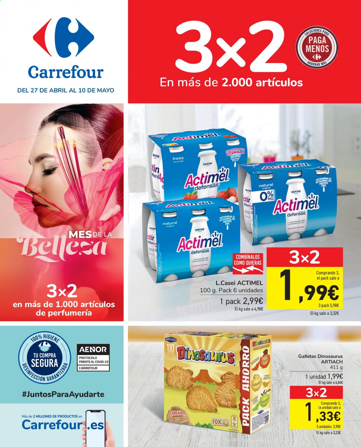 Folleto vigente Carrefour  - 27.4.2021 - 10.5.2021.