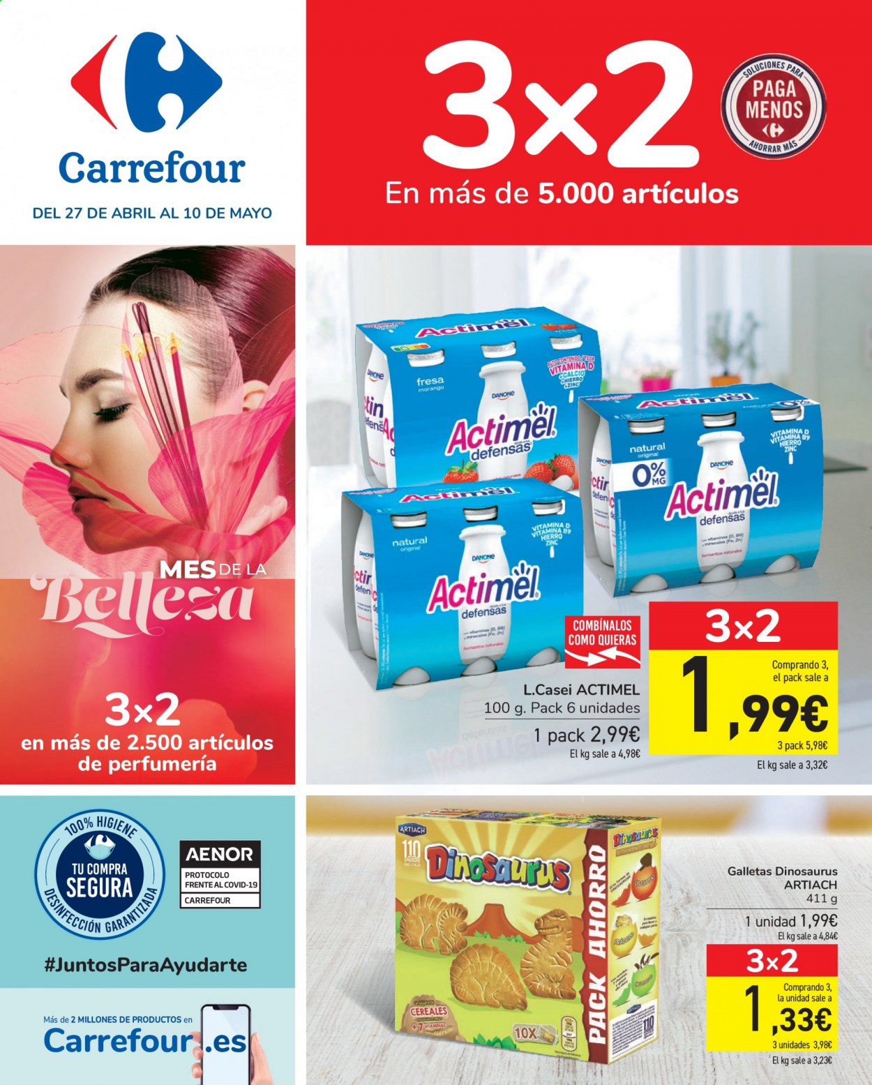 Folleto vigente Carrefour  - 27.4.2021 - 10.5.2021.