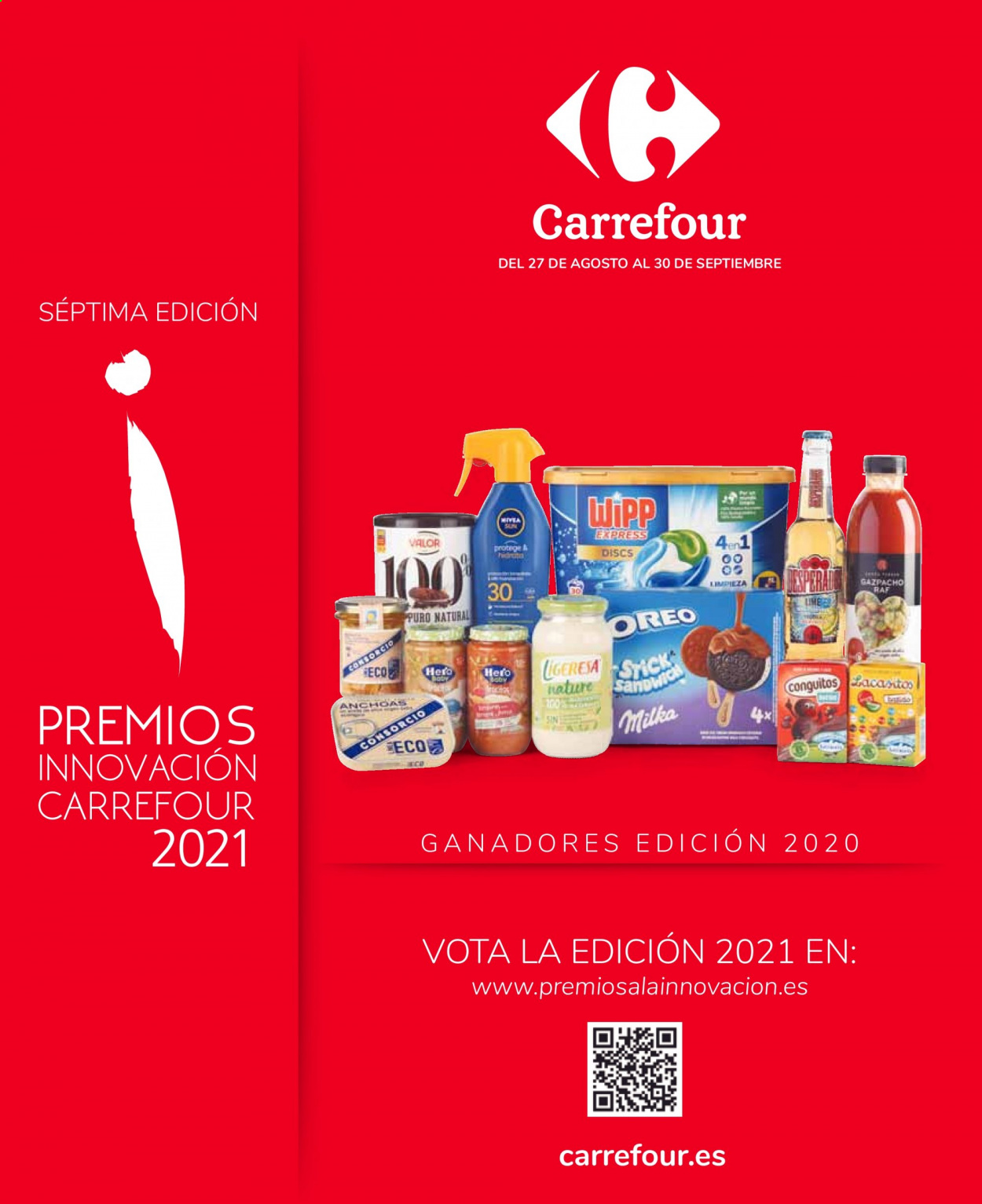 Folleto vigente Carrefour  - 27.8.2021 - 30.9.2021.
