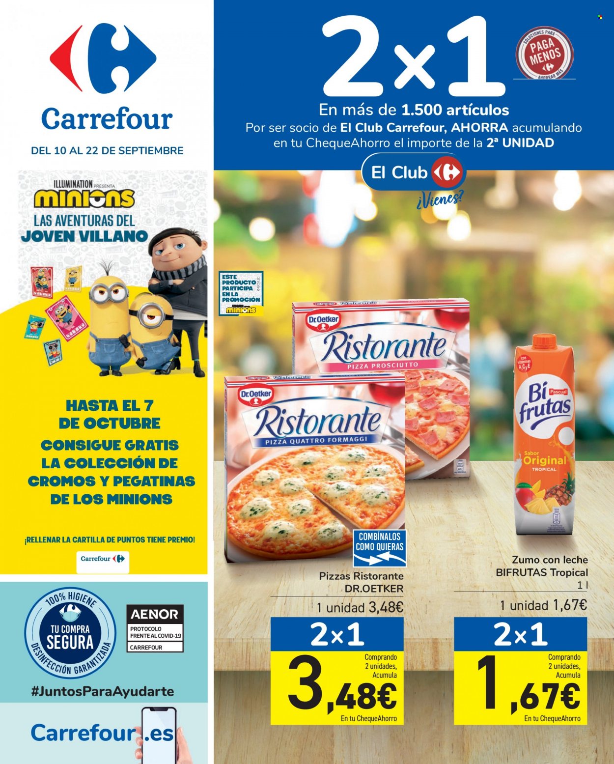 Folleto vigente Carrefour  - 10.9.2021 - 22.9.2021.