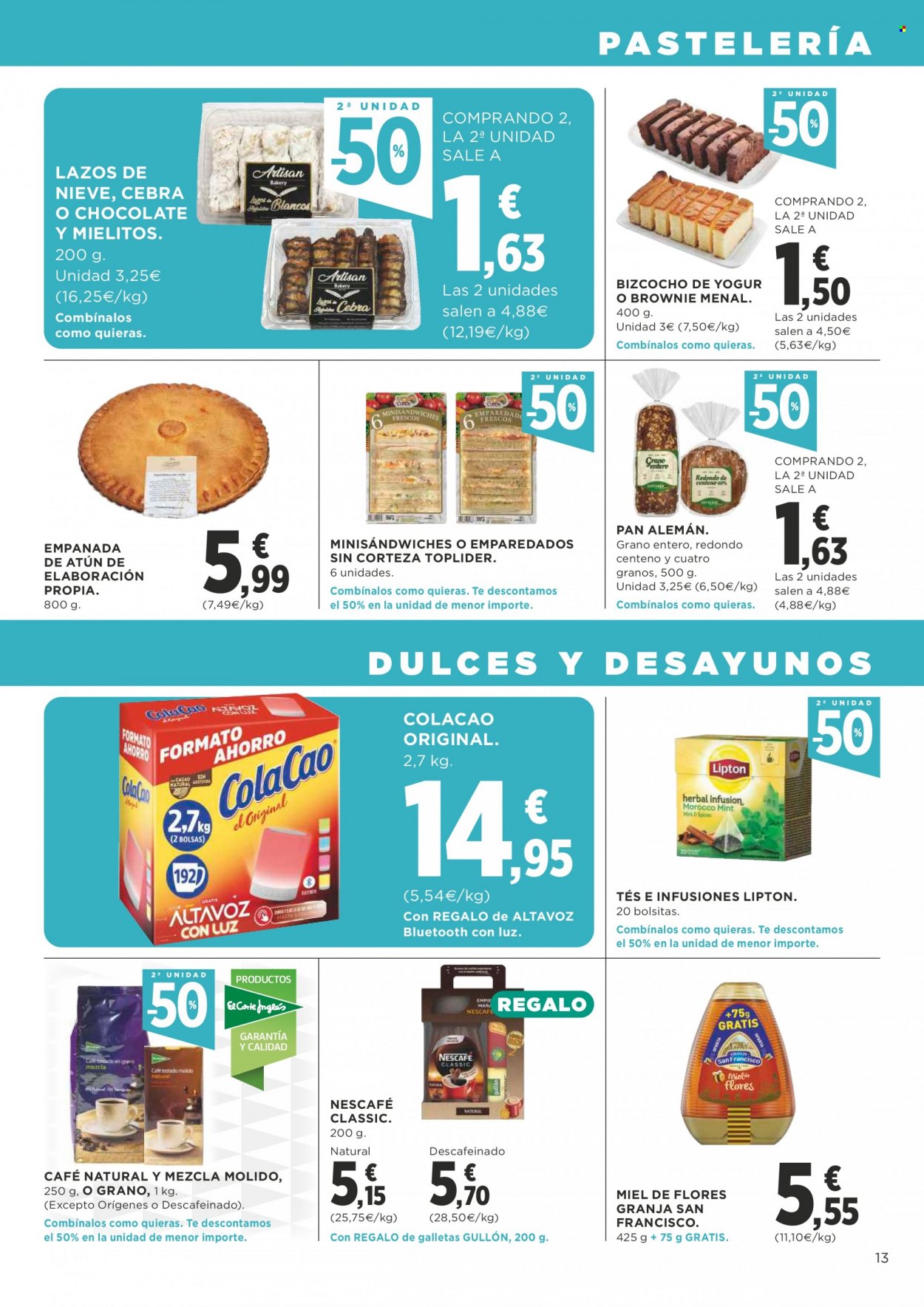 Folleto vigente Supercor supermercados  - 13.1.2022 - 26.1.2022.