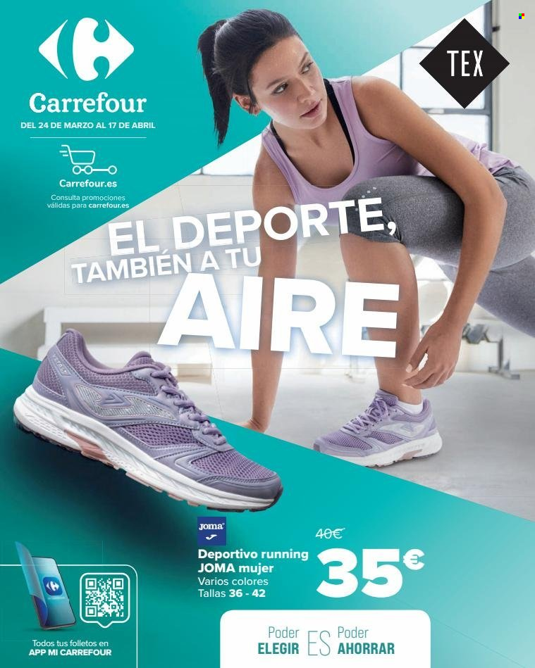 Folleto vigente Carrefour  - 24.3.2023 - 17.4.2023.