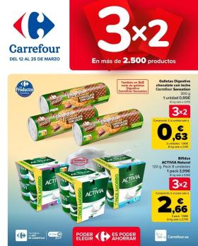 Carrefour - 3x2 (Alimentación, Drogueria, Perfumeria y comida de animales)