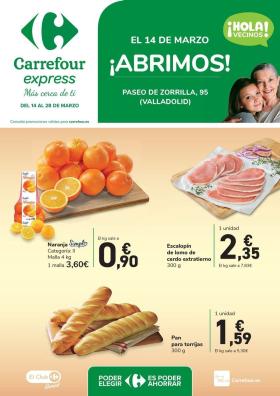 Carrefour - ¡ABRIMOS! Paseo Zorrilla, 95
