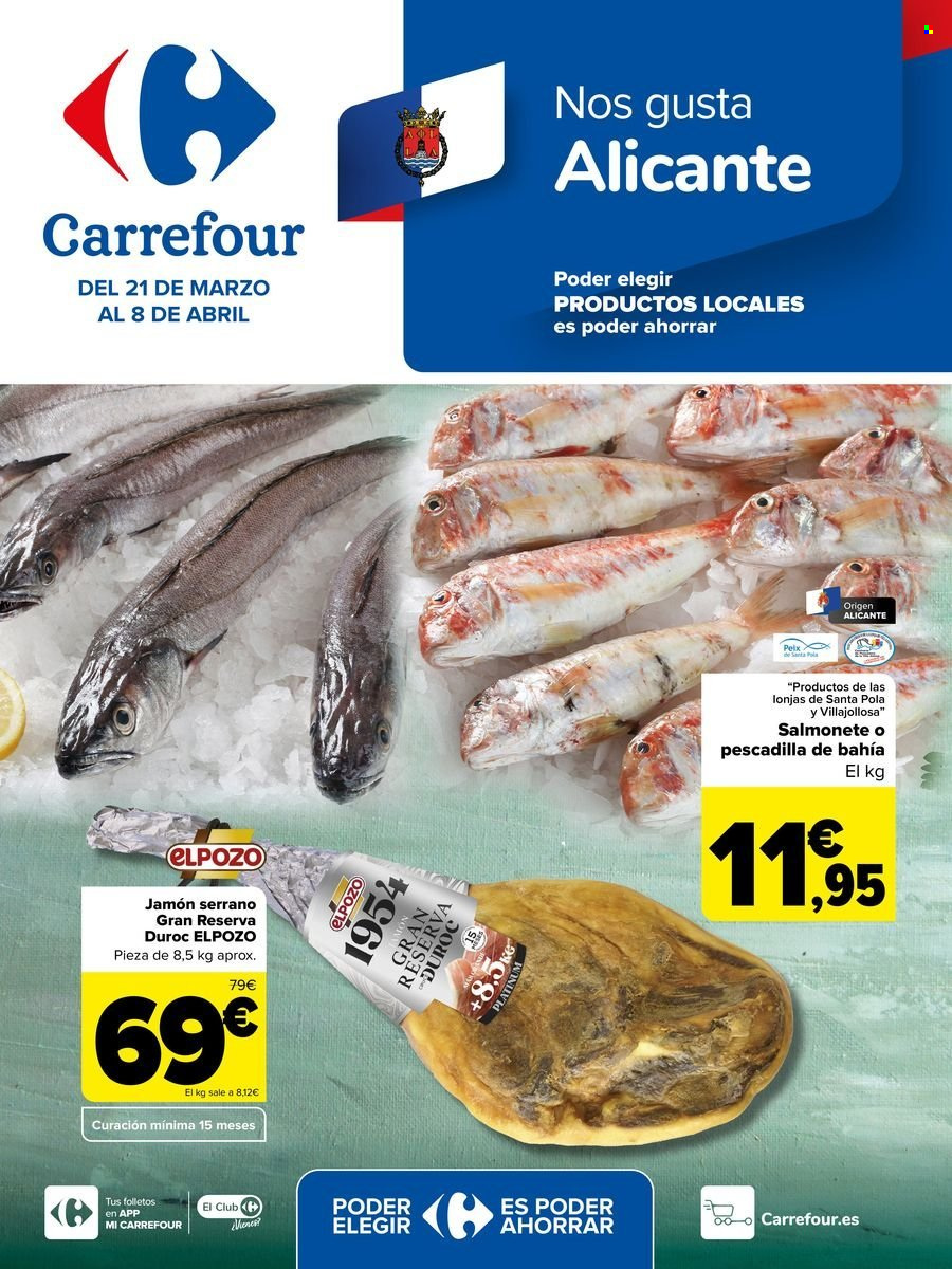 Folleto vigente Carrefour  - 21.3.2024 - 8.4.2024.