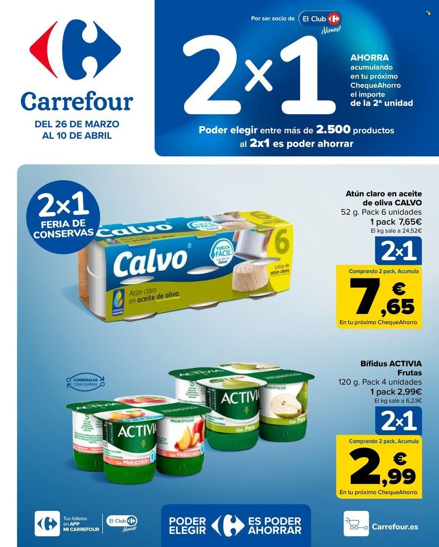Folleto vigente Carrefour  - 26.3.2024 - 10.4.2024.