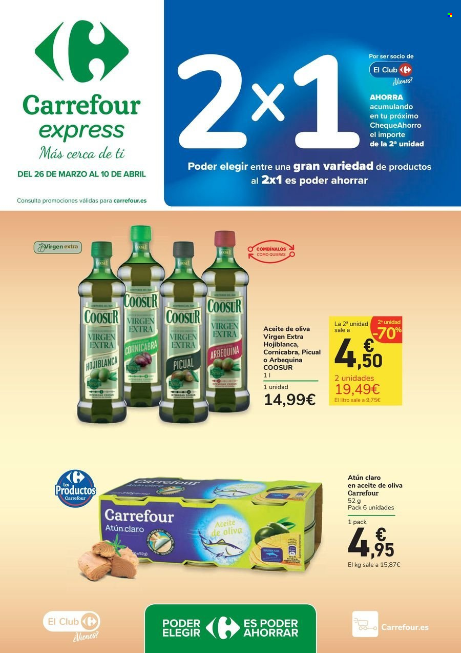 Folleto vigente Carrefour  - 26.3.2024 - 10.4.2024.