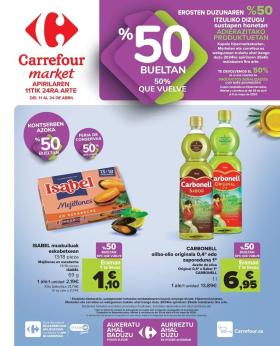 Carrefour - 50% QUE VUELVE