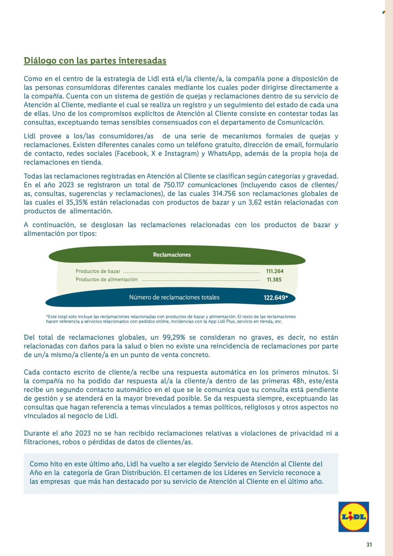 Folleto vigente Lidl  - 21.8.2024 - 26.11.2025.