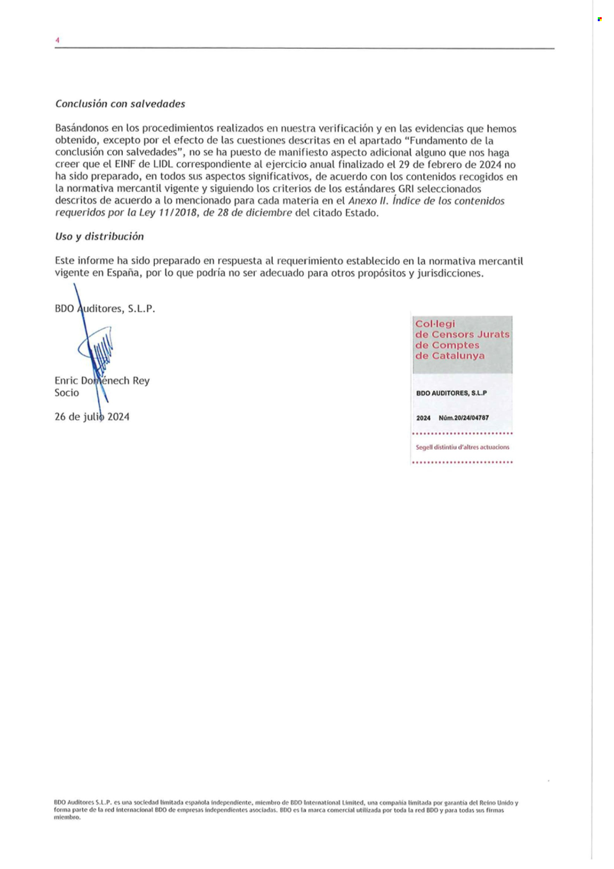 Folleto vigente Lidl  - 21.8.2024 - 26.11.2025.