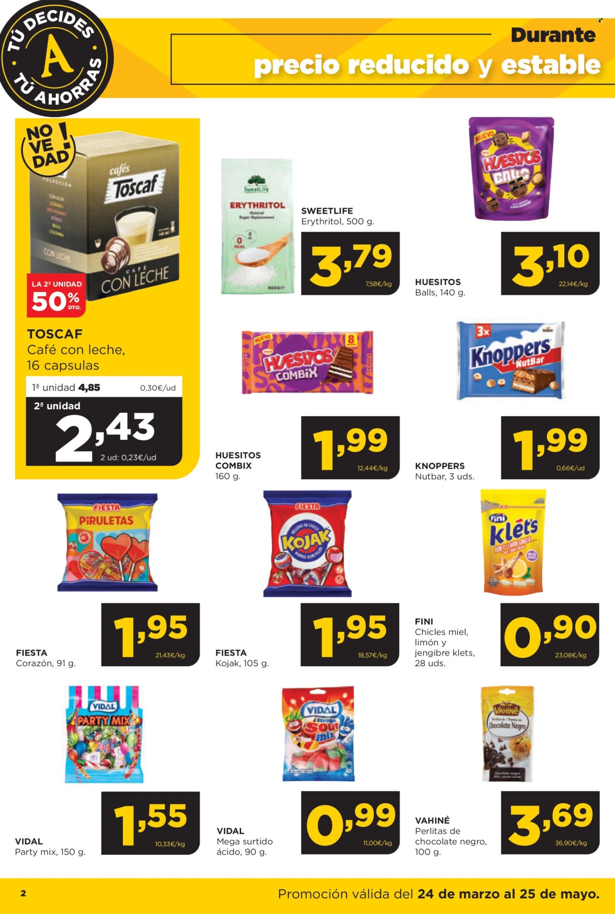 Folleto vigente Alimerka  - 24.3.2025 - 25.5.2025.