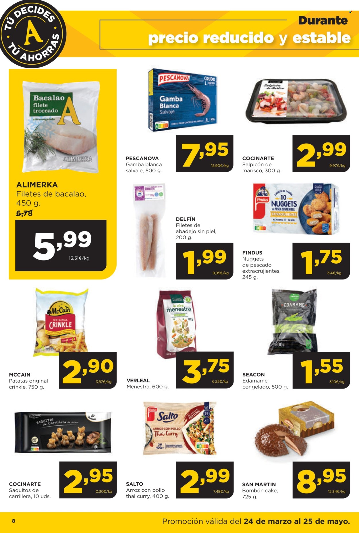 Folleto vigente Alimerka  - 24.3.2025 - 25.5.2025.