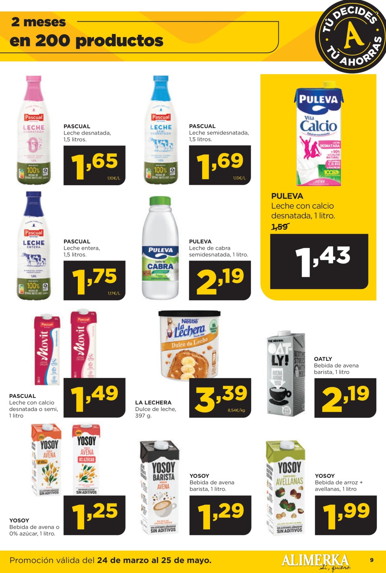 Folleto vigente Alimerka  - 24.3.2025 - 25.5.2025.