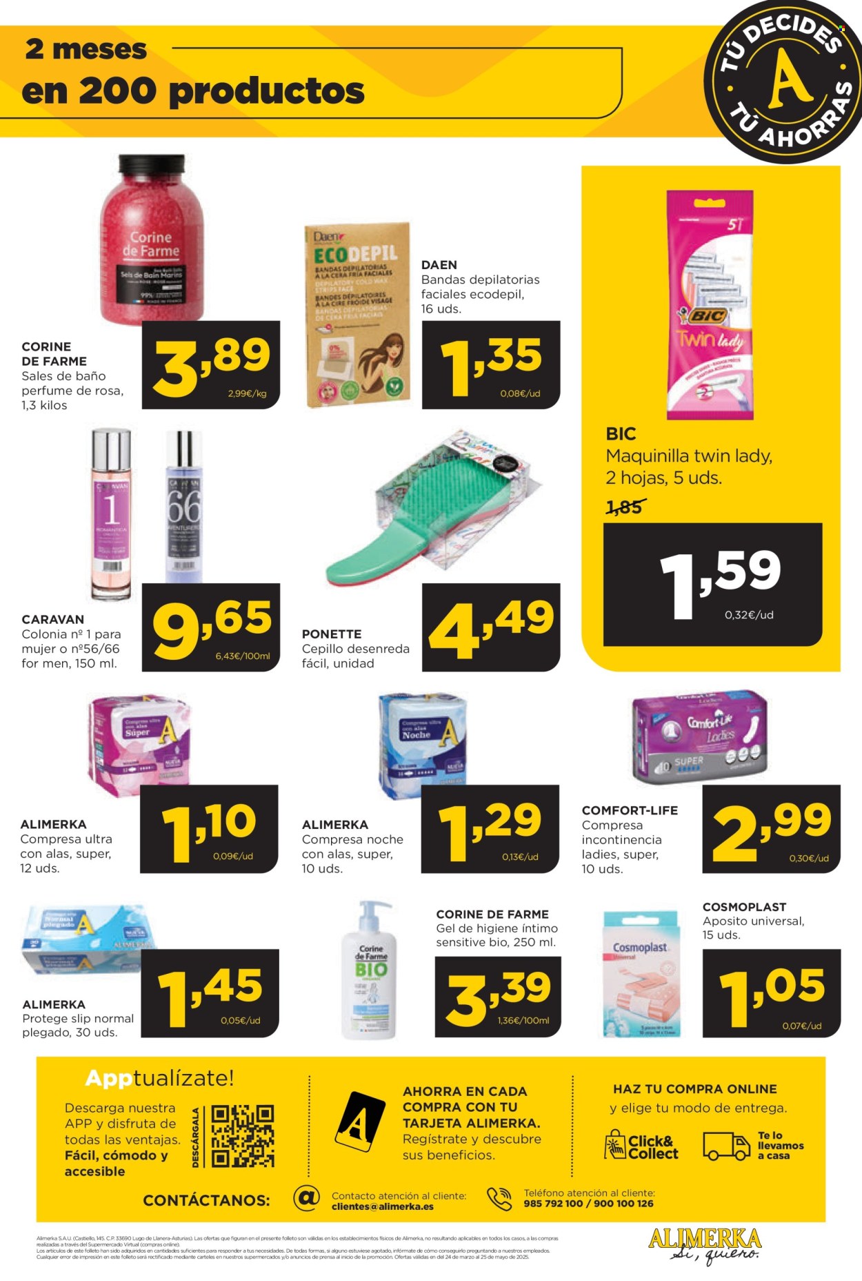 Folleto vigente Alimerka  - 24.3.2025 - 25.5.2025.