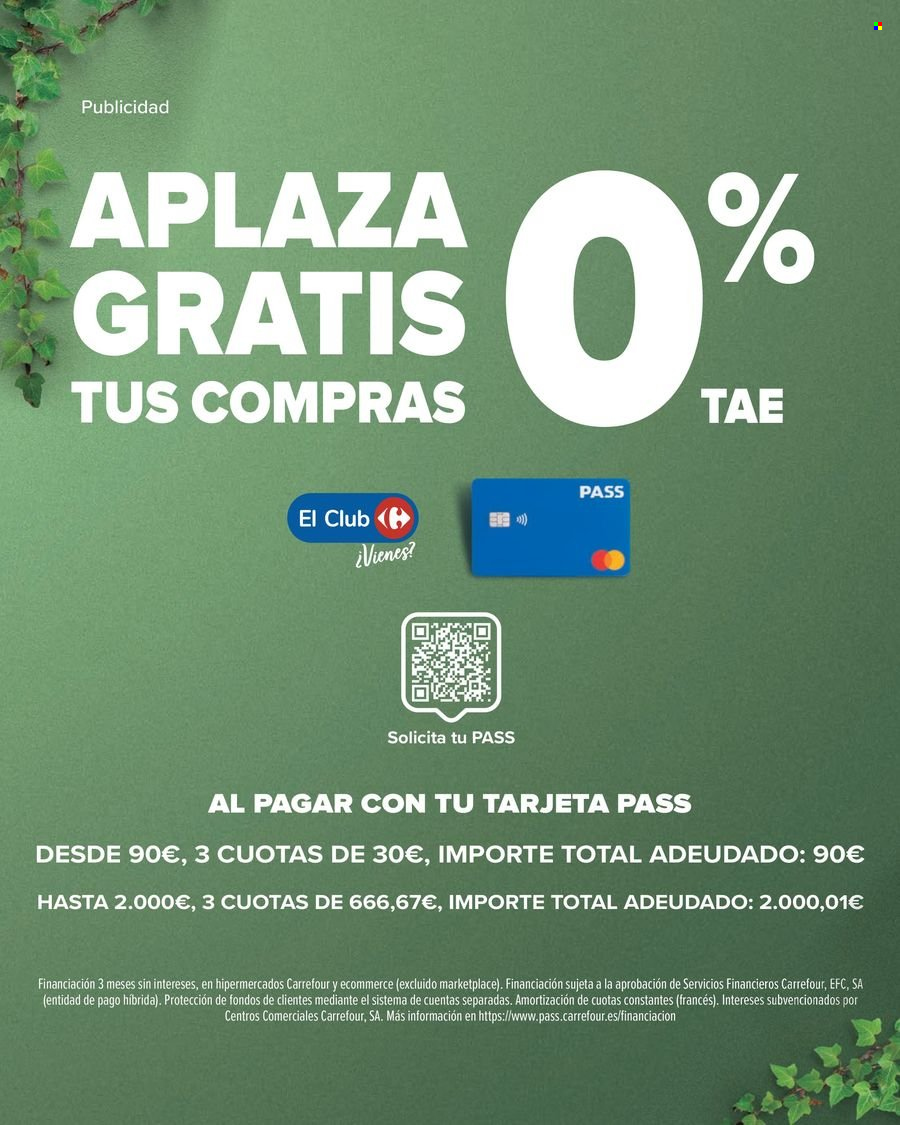 Folleto vigente Carrefour  - 11.4.2025 - 15.5.2025.
