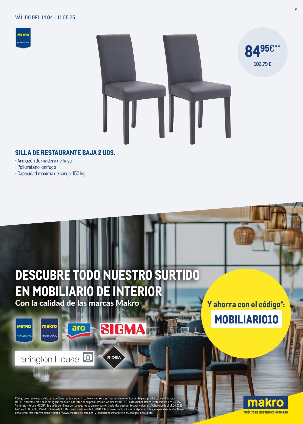 Folleto vigente Makro  - 14.4.2025 - 11.5.2025.
