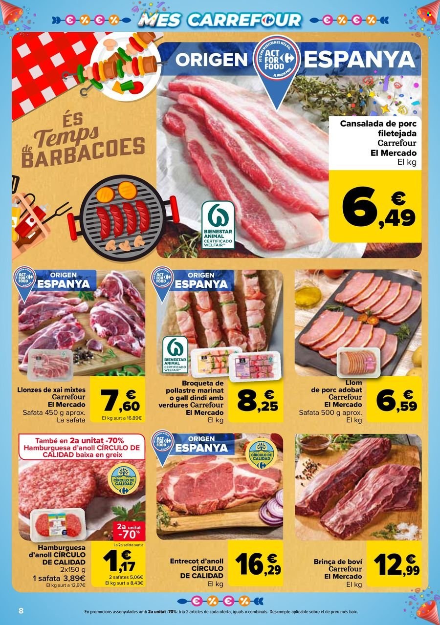 Folleto vigente Carrefour  - 22.4.2025 - 12.5.2025.