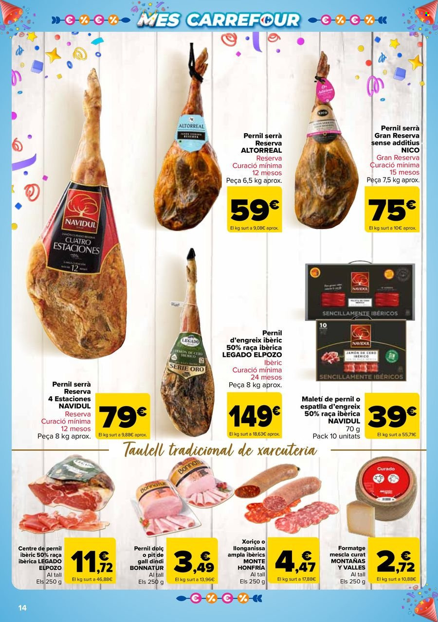 Folleto vigente Carrefour  - 22.4.2025 - 12.5.2025.