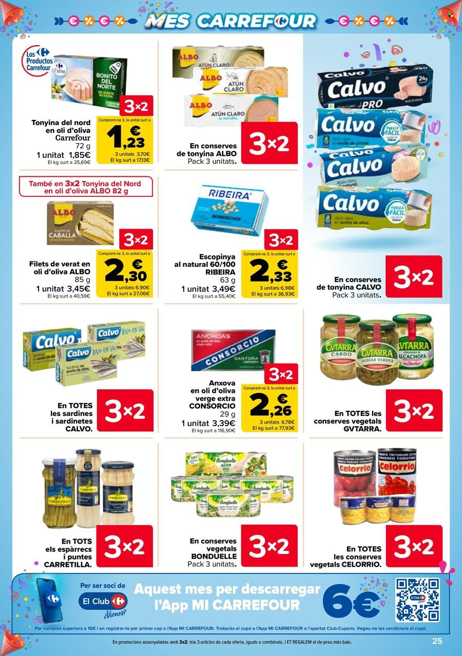 Folleto vigente Carrefour  - 22.4.2025 - 12.5.2025.