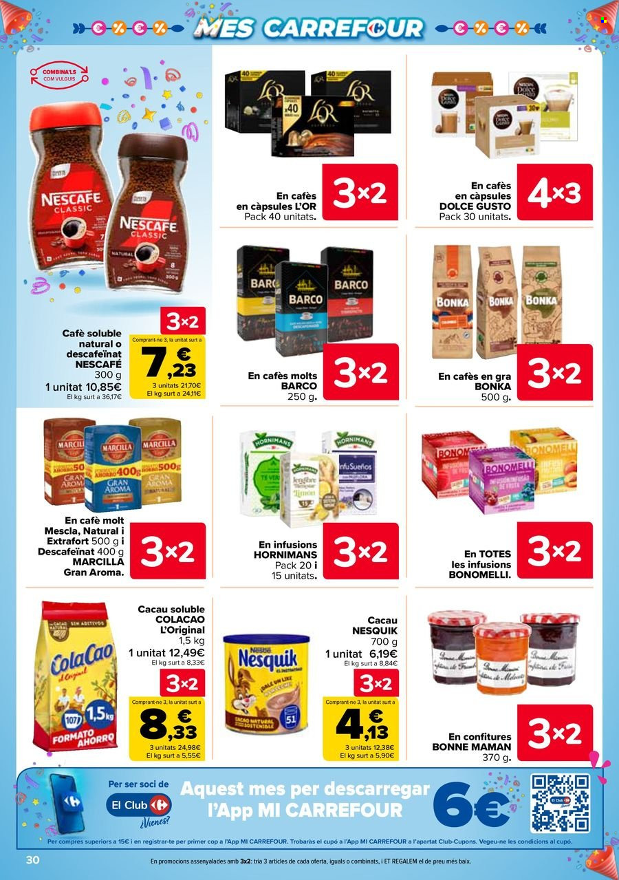 Folleto vigente Carrefour  - 22.4.2025 - 12.5.2025.