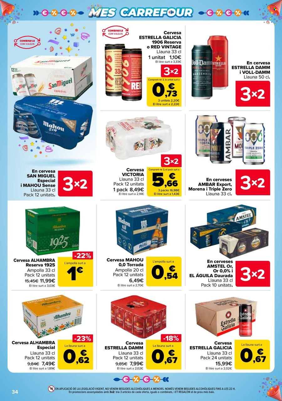 Folleto vigente Carrefour  - 22.4.2025 - 12.5.2025.