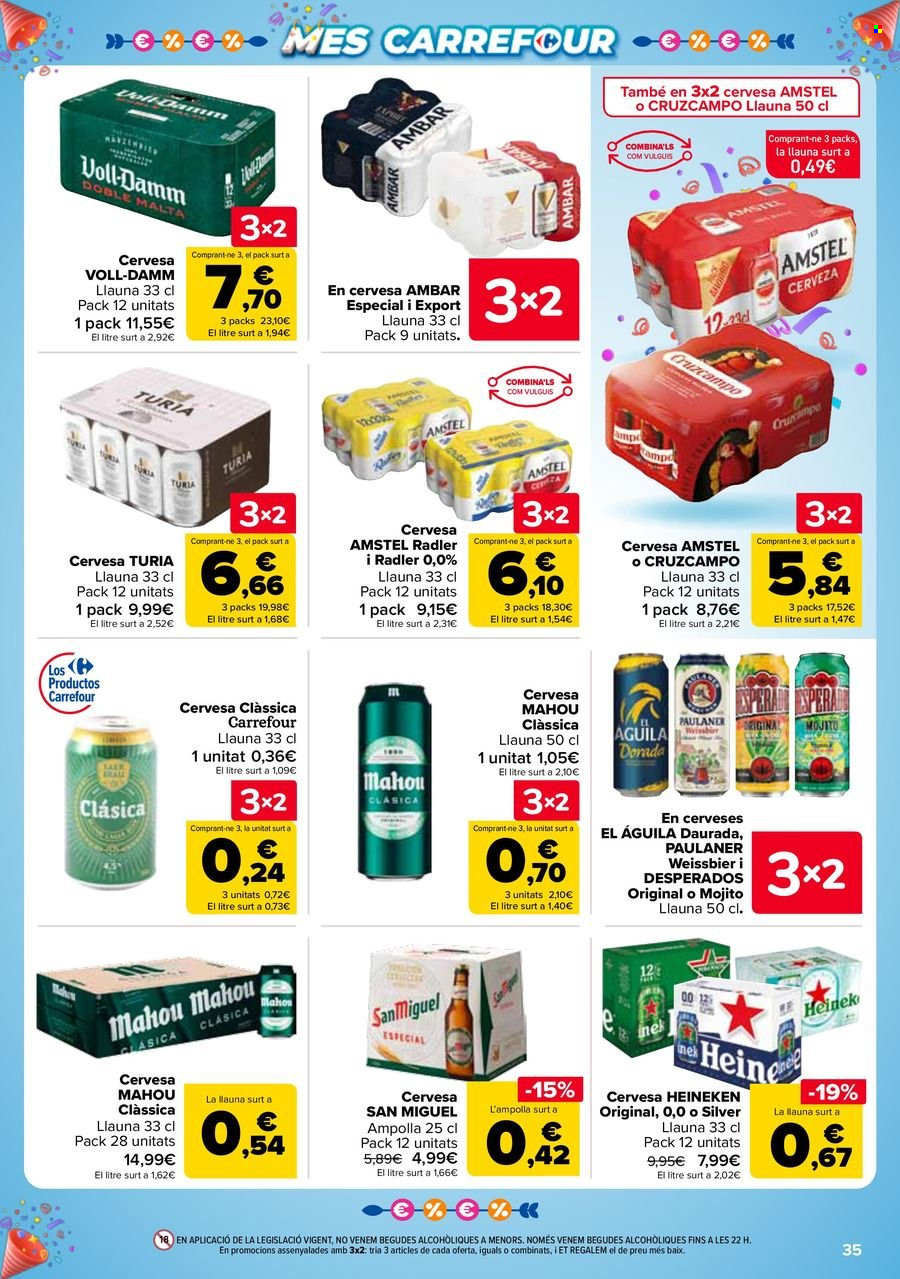 Folleto vigente Carrefour  - 22.4.2025 - 12.5.2025.