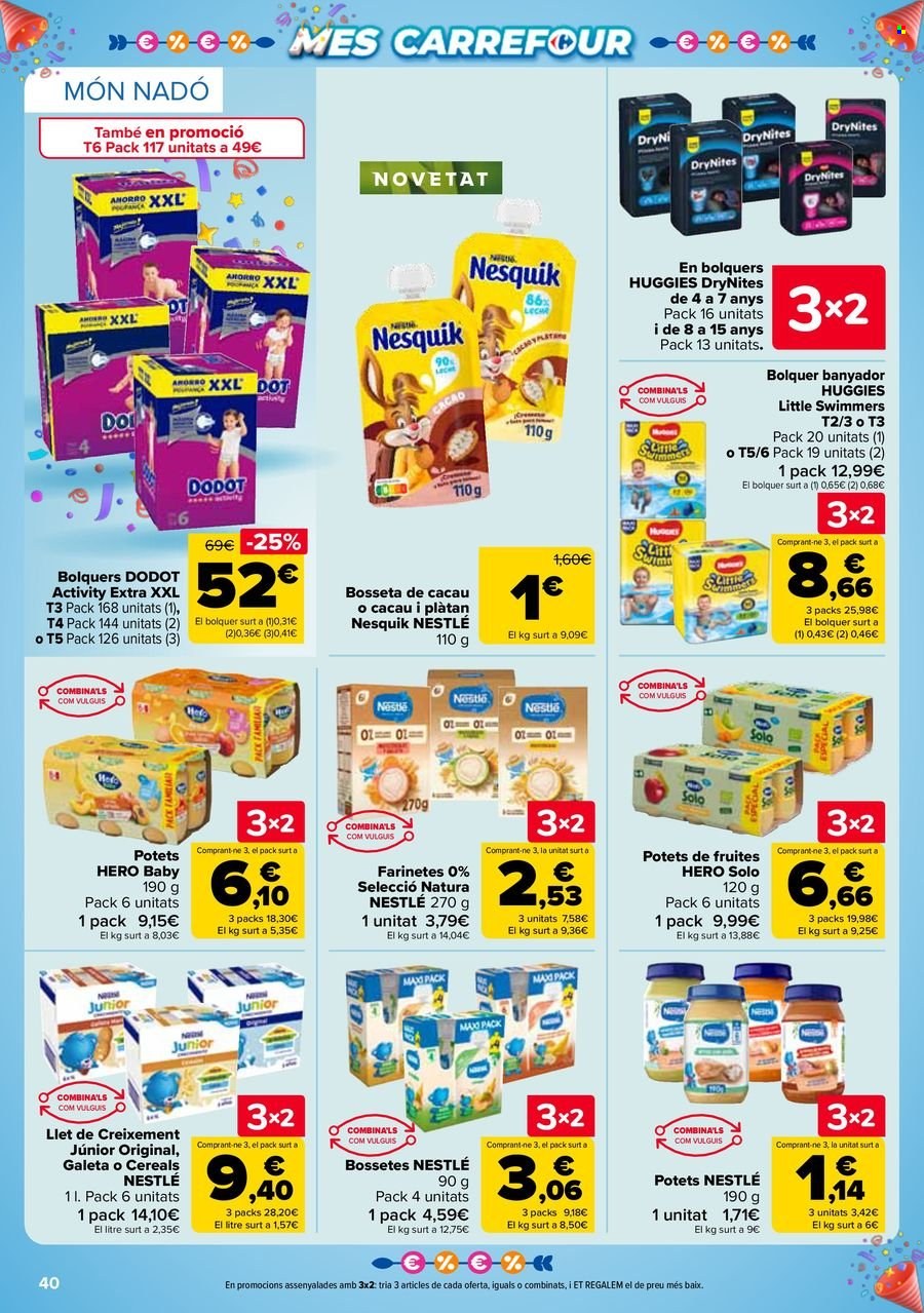 Folleto vigente Carrefour  - 22.4.2025 - 12.5.2025.