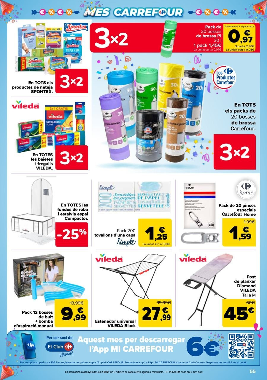 Folleto vigente Carrefour  - 22.4.2025 - 12.5.2025.