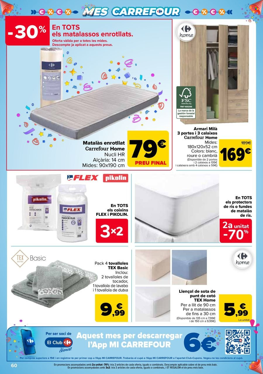 Folleto vigente Carrefour  - 22.4.2025 - 12.5.2025.