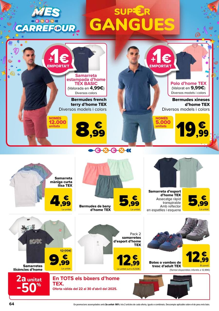 Folleto vigente Carrefour  - 22.4.2025 - 12.5.2025.