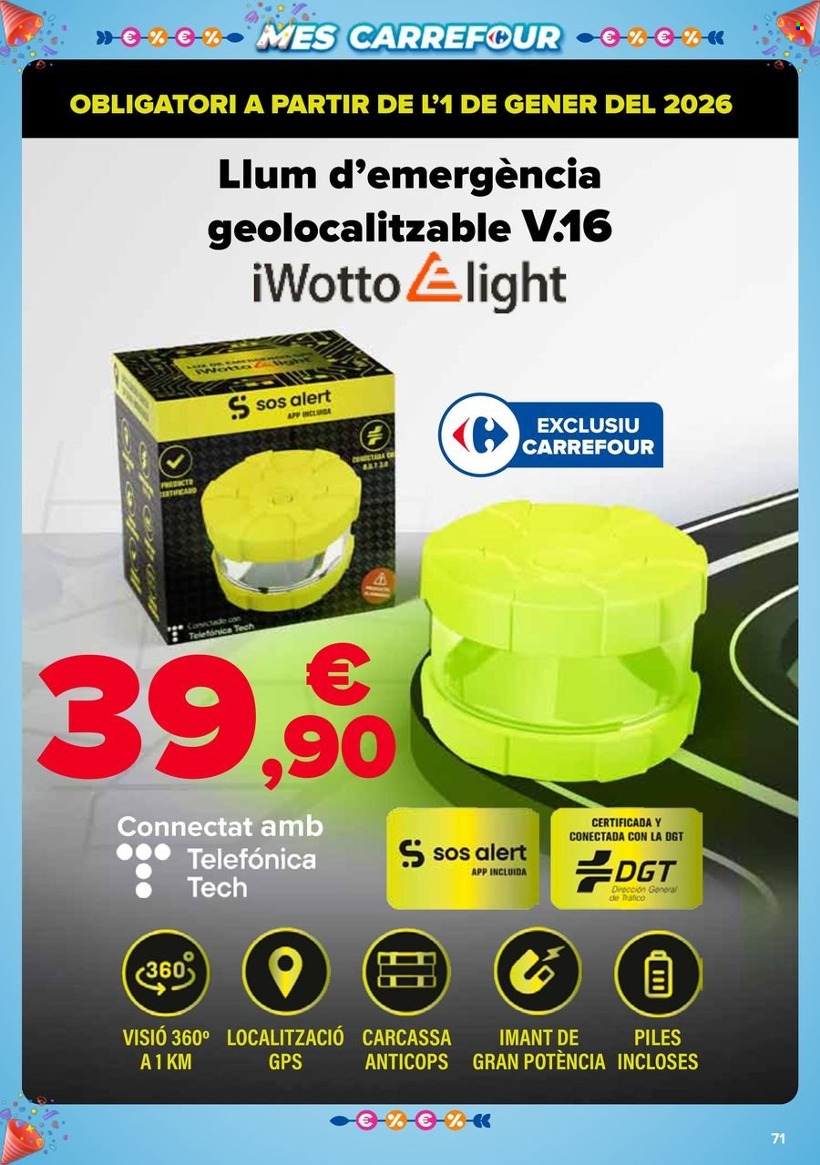 Folleto vigente Carrefour  - 22.4.2025 - 12.5.2025.