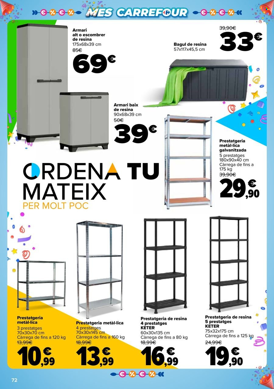 Folleto vigente Carrefour  - 22.4.2025 - 12.5.2025.