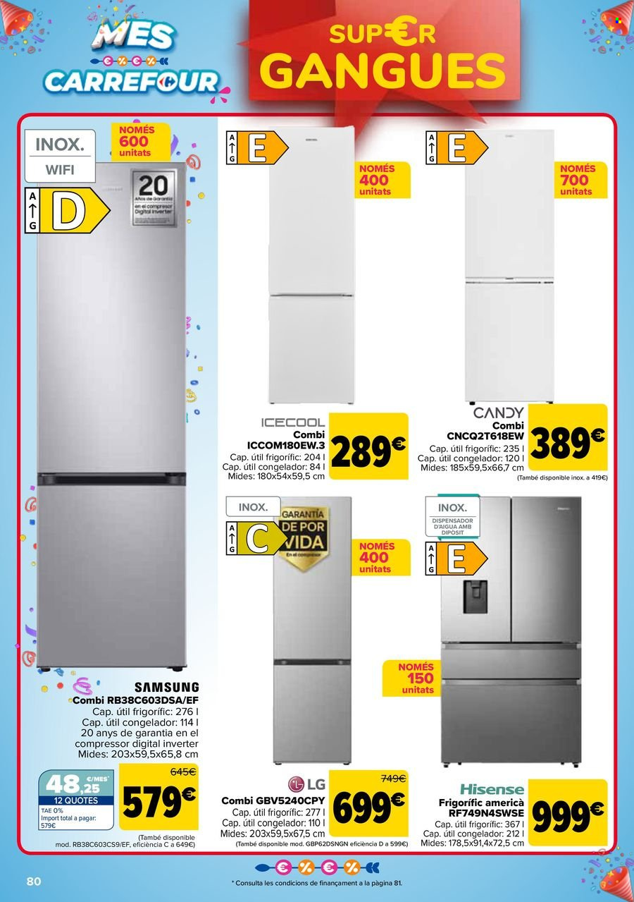 Folleto vigente Carrefour  - 22.4.2025 - 12.5.2025.