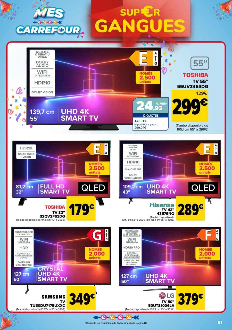 Folleto vigente Carrefour  - 22.4.2025 - 12.5.2025.