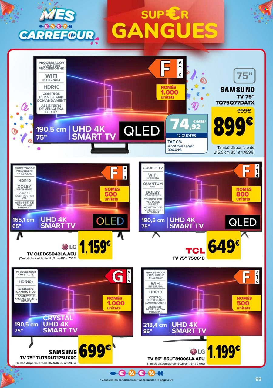 Folleto vigente Carrefour  - 22.4.2025 - 12.5.2025.