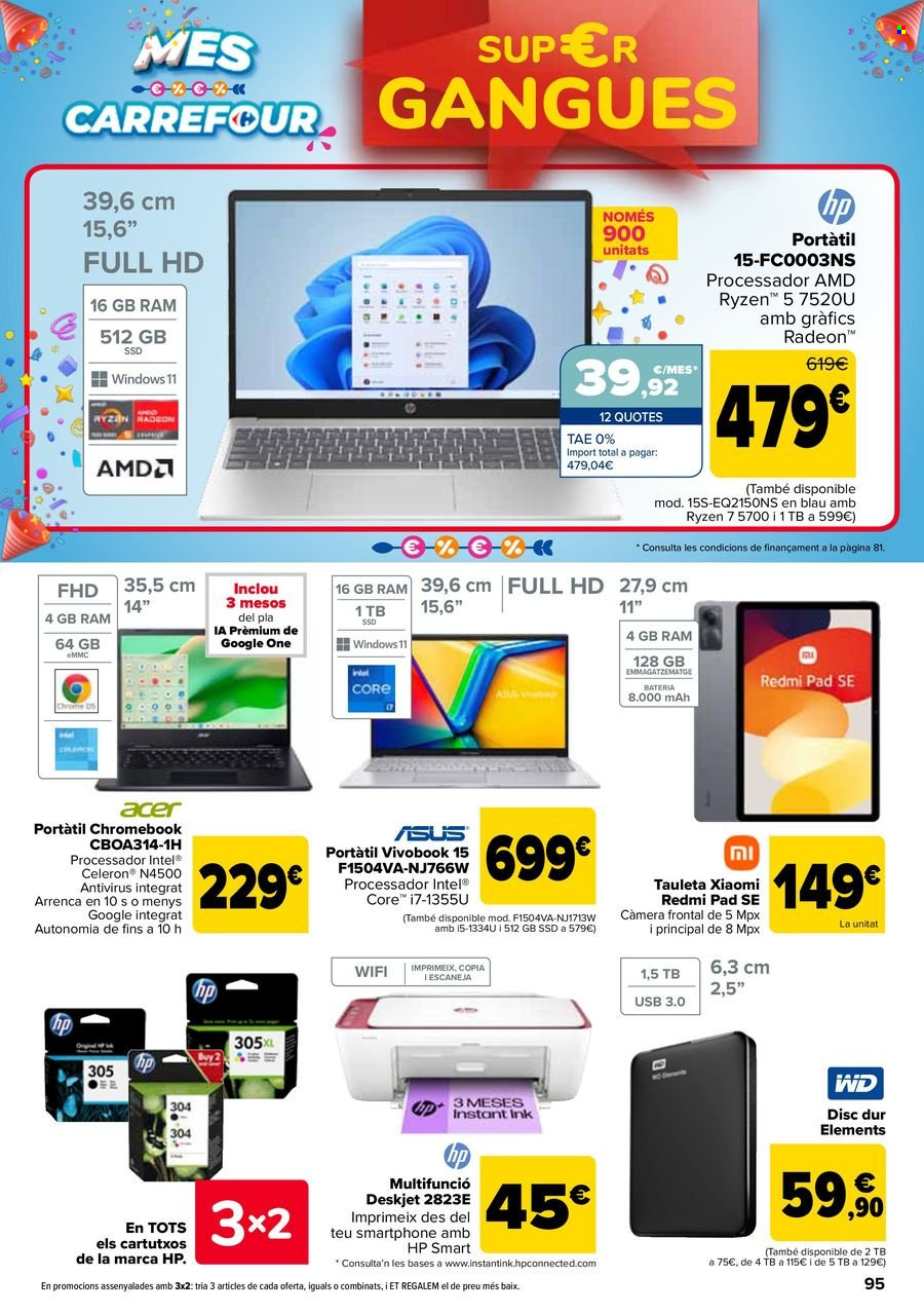 Folleto vigente Carrefour  - 22.4.2025 - 12.5.2025.