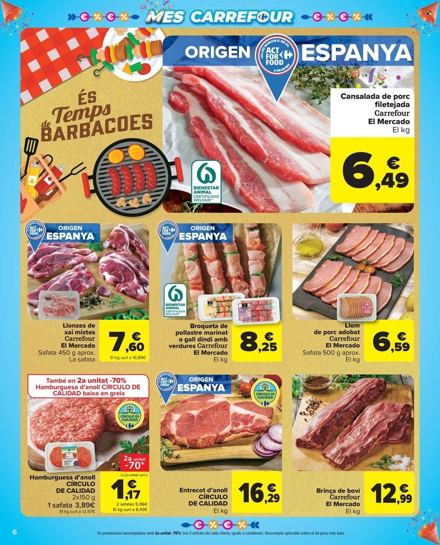 Folleto vigente Carrefour  - 22.4.2025 - 12.5.2025.