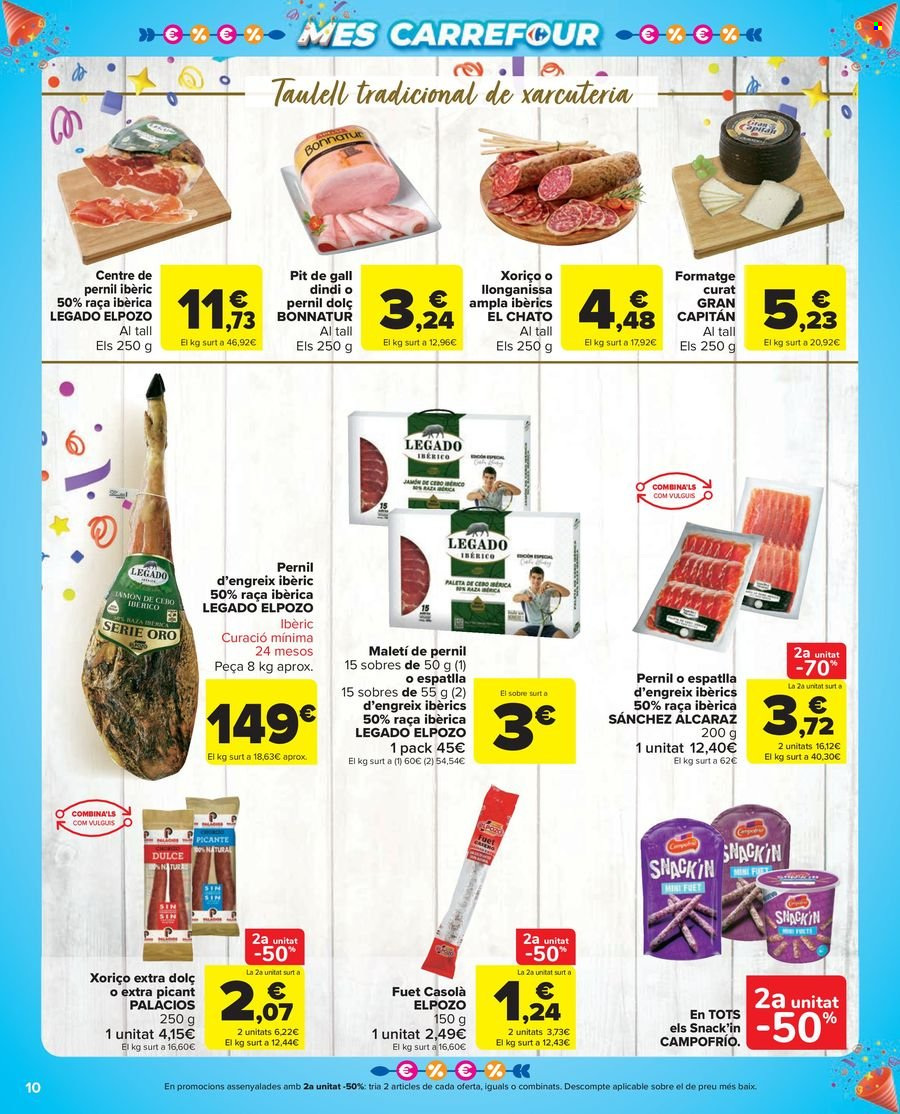 Folleto vigente Carrefour  - 22.4.2025 - 12.5.2025.