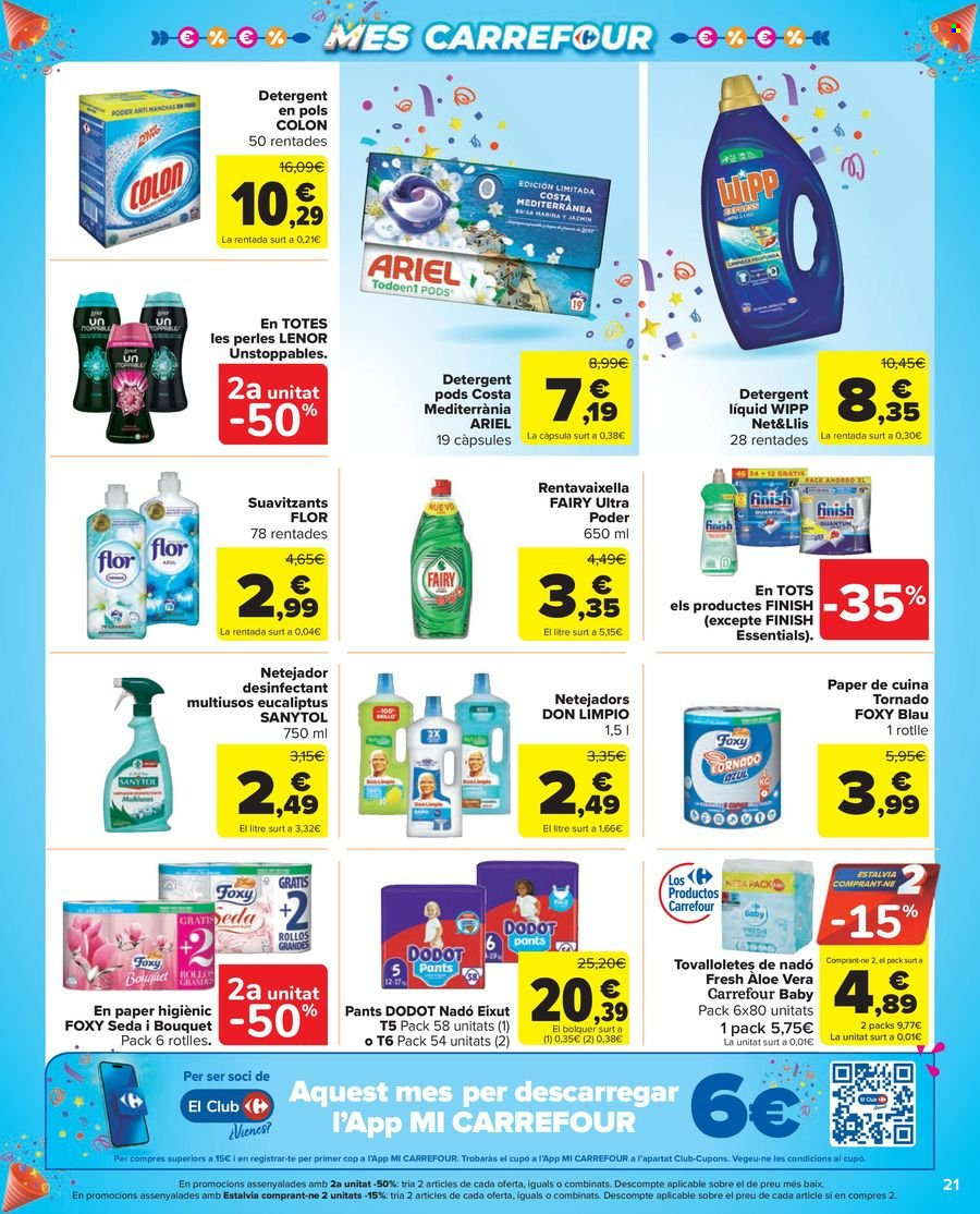 Folleto vigente Carrefour  - 22.4.2025 - 12.5.2025.