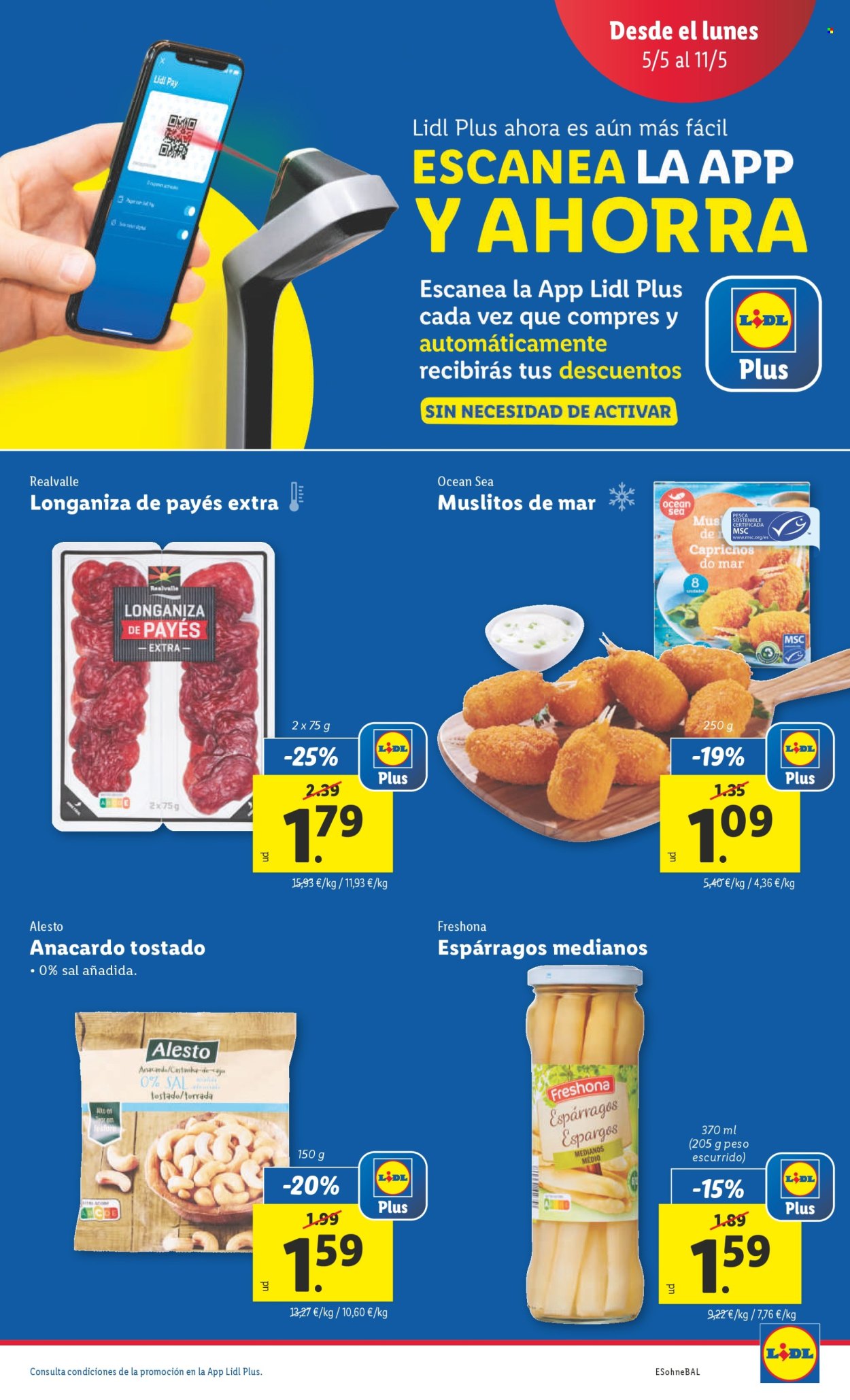Folleto vigente Lidl  - 5.5.2025 - 11.5.2025.