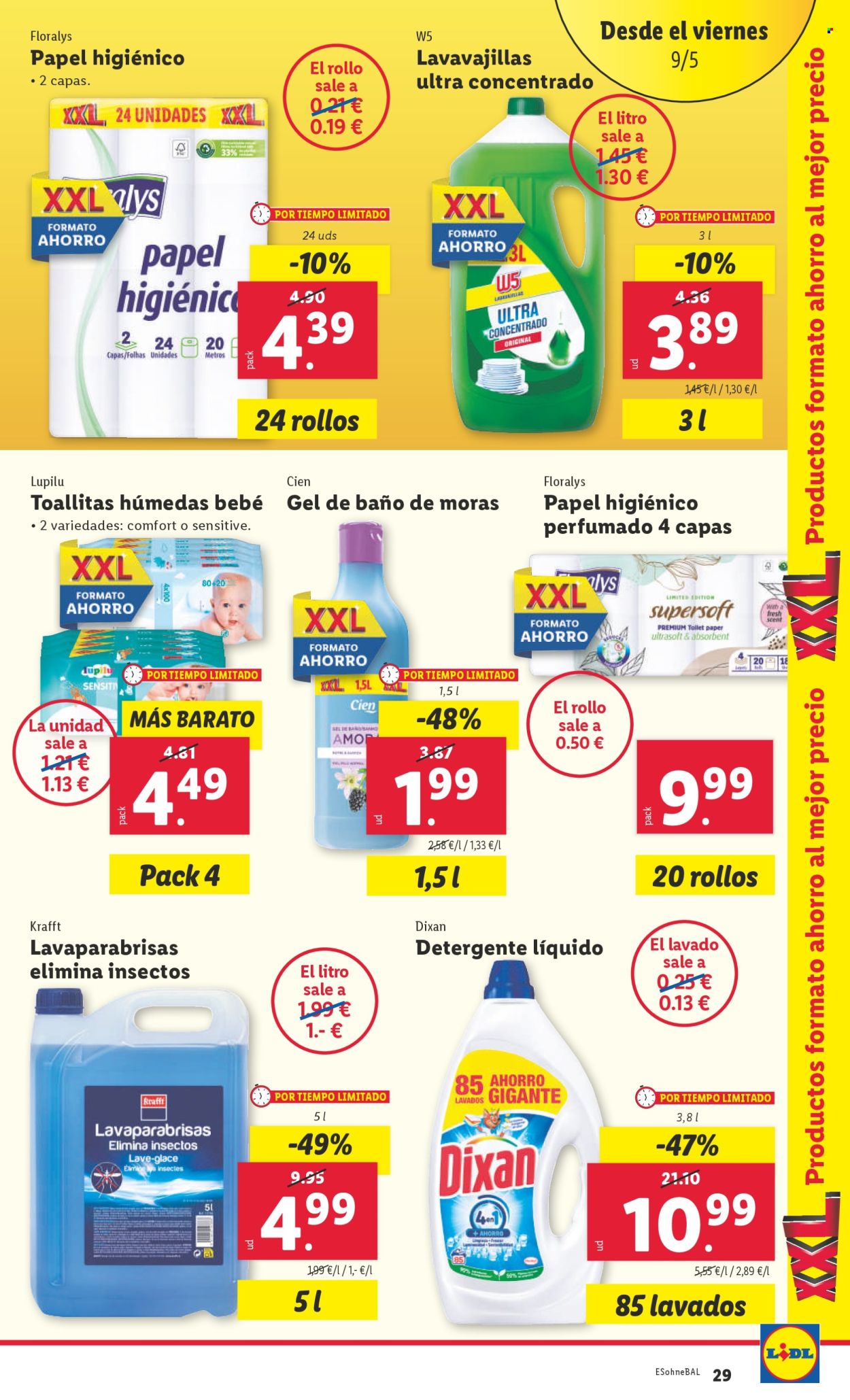 Folleto vigente Lidl  - 5.5.2025 - 11.5.2025.