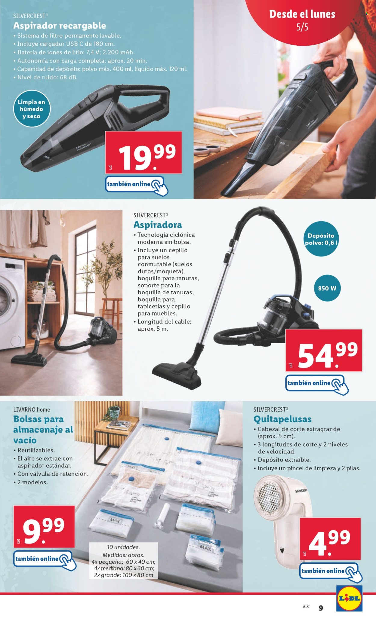 Folleto vigente Lidl  - 5.5.2025 - 11.5.2025.
