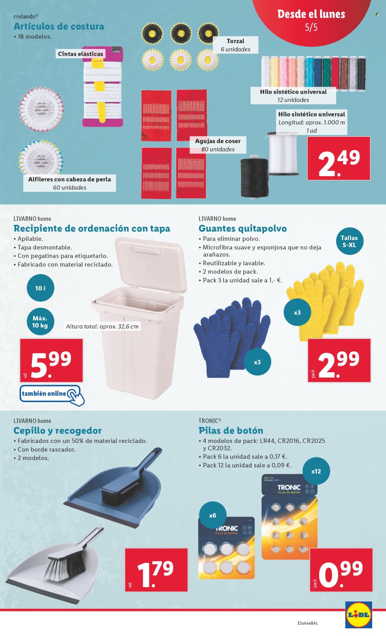 Folleto vigente Lidl  - 5.5.2025 - 11.5.2025.