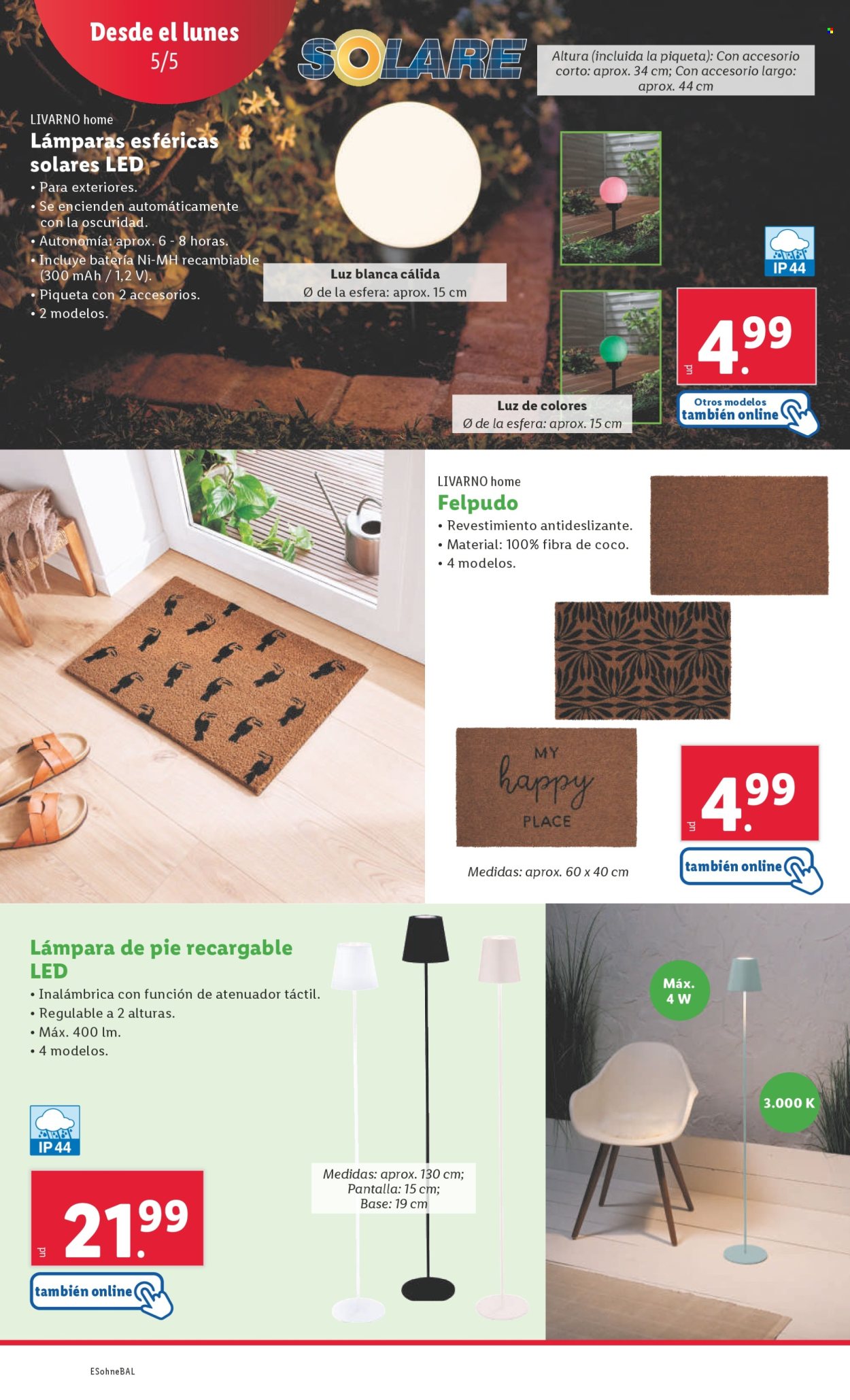 Folleto vigente Lidl  - 5.5.2025 - 11.5.2025.