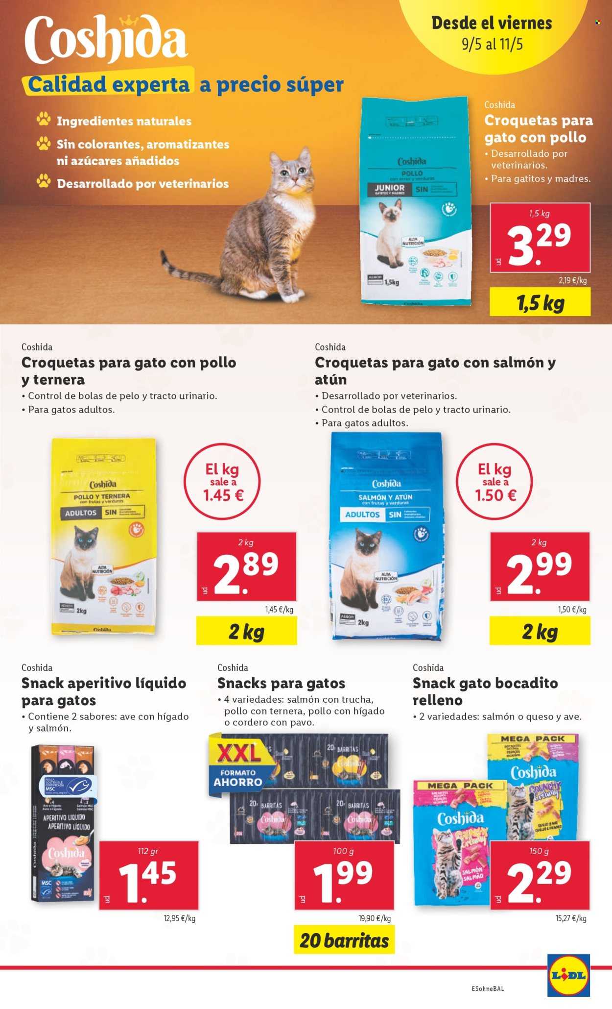 Folleto vigente Lidl  - 5.5.2025 - 11.5.2025.