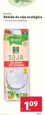 Vemondo Bebida de soja ecológica