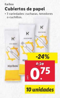 Karibou Cubiertos de papel